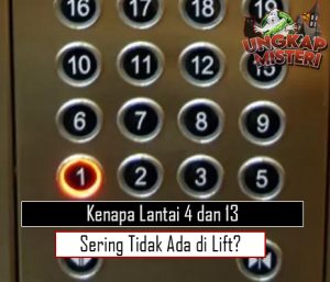 Kenapa Lantai 4 dan 13 Sering Tidak Ada di Lift