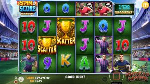 Gol Emas! Sensasi Sepak Bola di Slot Spin & Score Megaways!