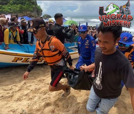 Tragedi Pantai Drini: Ombak Maut Bawa Empat Nyawa Muda!