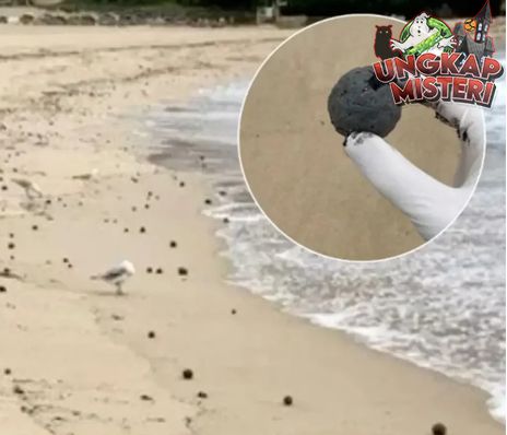 Fenomena Aneh: Ribuan Bola Hitam Muncul di Pantai Australia!