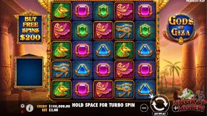 Berkah Dewa Mesir! Menangkan Harta di Slot Gods of Giza!