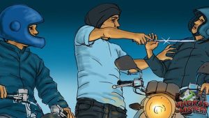 Pemotor Bersenjata Rampas Motor Kakak-Adik Setiabudi Bandung!