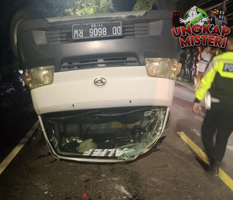 Tragedi Lomba Ramadan: Pikap Terbalik di Maros, Sopir Tewas
