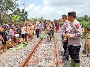 Kecelakaan Tragis Badaruddin Tertemper Kereta Babaranjang