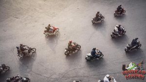 Ojol Makassar Terpental! Diancam OTK Bersenjata Busur Panah!