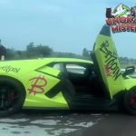 Kecelakaan Tak Biasa! Lamborghini vs Ignis di Tol Jombang
