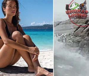 Foto di Pantai Berujung Drama: WN Rusia Jatuh Ditabrak Ombak!