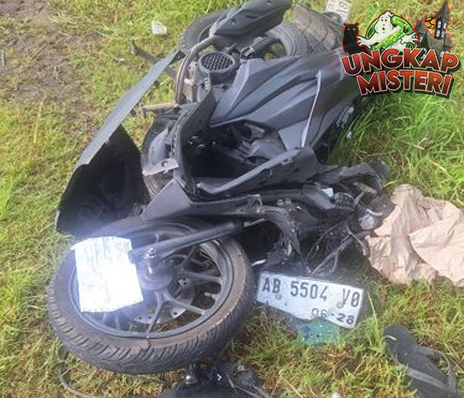Motor Ringsek Pasutri Tewas dalam Kecelakaan Truk di Yogyakarta