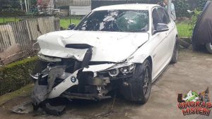Christiano Tabrak Argo UGM, BMW Melaju di Luar Kendali!
