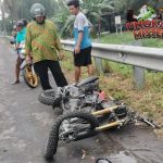 Kecelakaan Maut di Gresik, Pemotor Terbawa Arus Sungai!