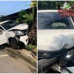 Ngantuk Berat? Mobil Tabrak Kios Tanaman di Bogor!v