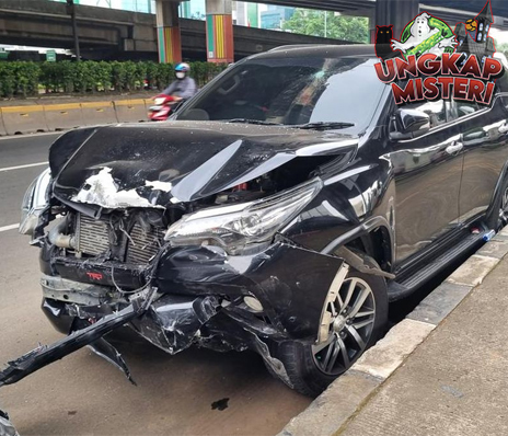 Update Pengemudi Fortuner Kecelakaan Beruntun Ditahan!