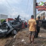 Tabrakan Mobil Kereta di Simalungun, 3 Tewas 7 Luka!