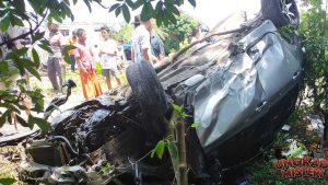 Tabrakan Mobil-Kereta di Simalungun, 3 Tewas 7 Luka!v