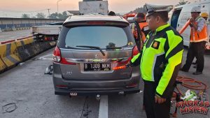 Tabrakan Maut di Tol Cipali, 3 Nyawa Melayang
