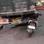 Wira Tewas Akibat Tabrak Truk Saat Gasak HP