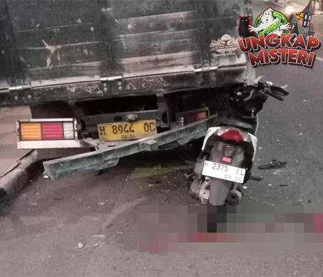 Wira Tewas Akibat Tabrak Truk Saat Gasak HP