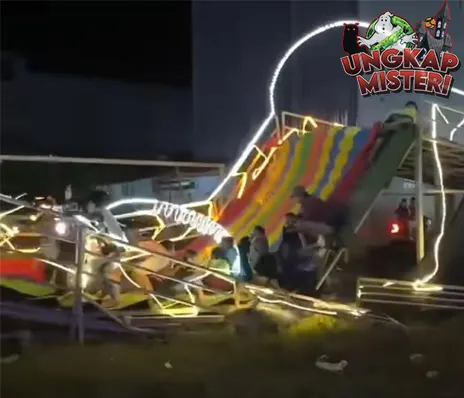 Wahana Rainbow Slide Roboh, Polisi Pastikan Aman