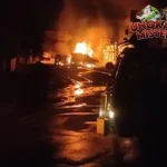 Truk BBM Terguling di Cianjur, 7 Bangunan Hangus!