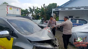 Mabuk Pemobil Tabrak 4 Mobil di Palembang!