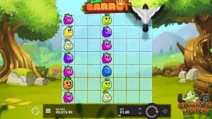 King Carrot Vortex Spin Wortel Pusaran Lompat!